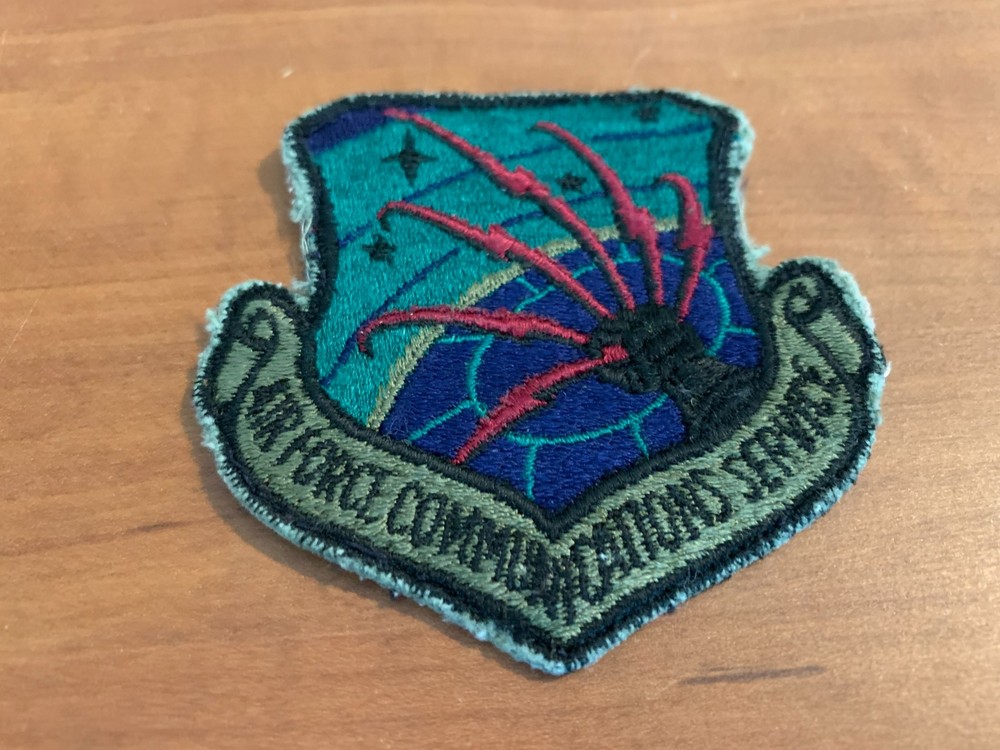 Vintage Subdued USAF Communications Service Patch