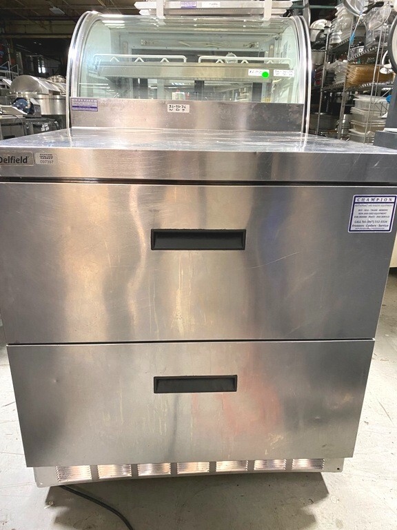 Freezer/ Delfield STD4532N 2 Drawers Work Top Table / 32"Wide Refurbished unit.