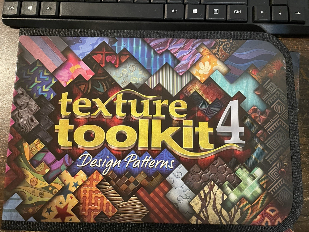 Digital Juice Texture Toolkit 4 Design Patterns w/ Case & install Disc