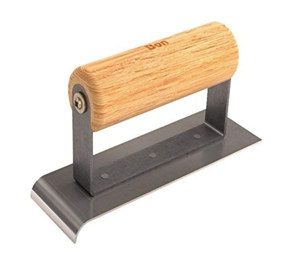 12-471 Radius Edger 6" x 2" 3/8" Rad Wood Handle