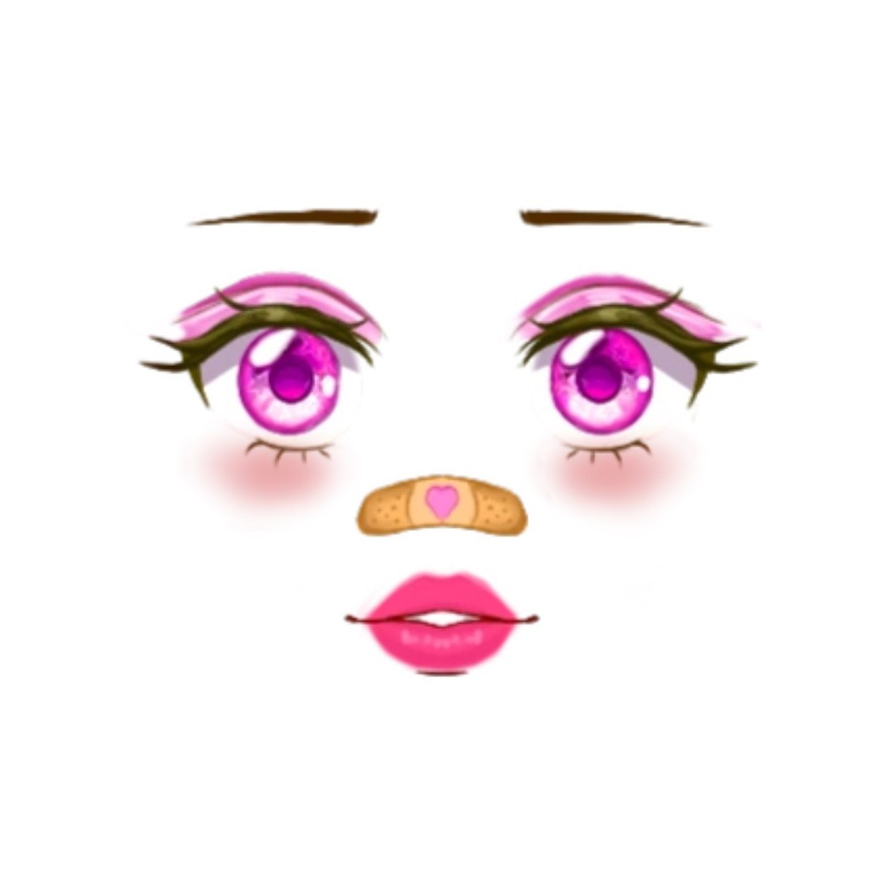 ROBLOX Super Pink Heart Makeup Face Toy Code | Roblox Virtual Code |