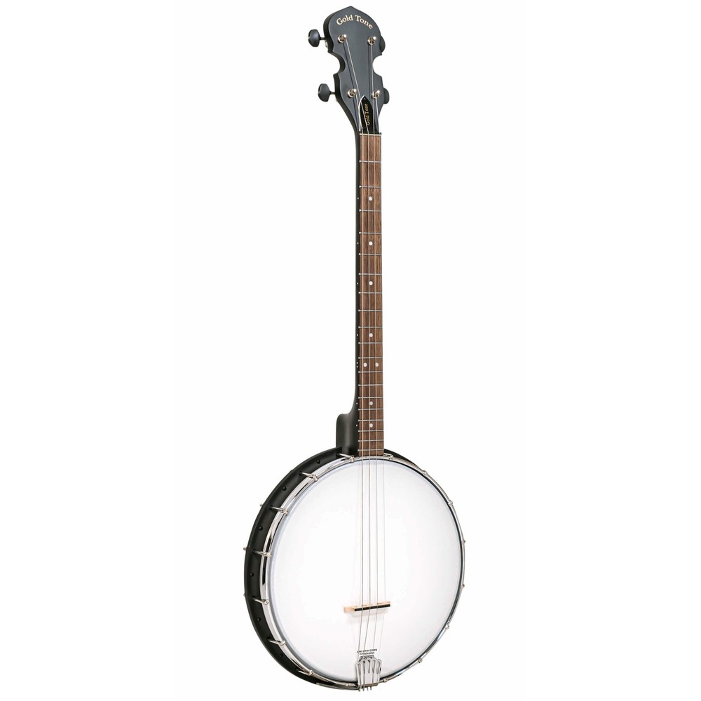 Gold Tone AC-4 Acoustic Composite 4-String Openback Irish Tenor Banjo Bundle