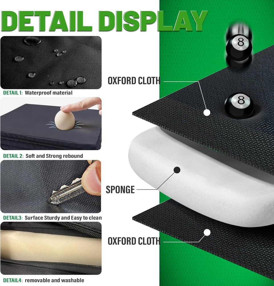 Pool Table Insert Mat for Pool Table Protection Billiard Table to Dining Table F