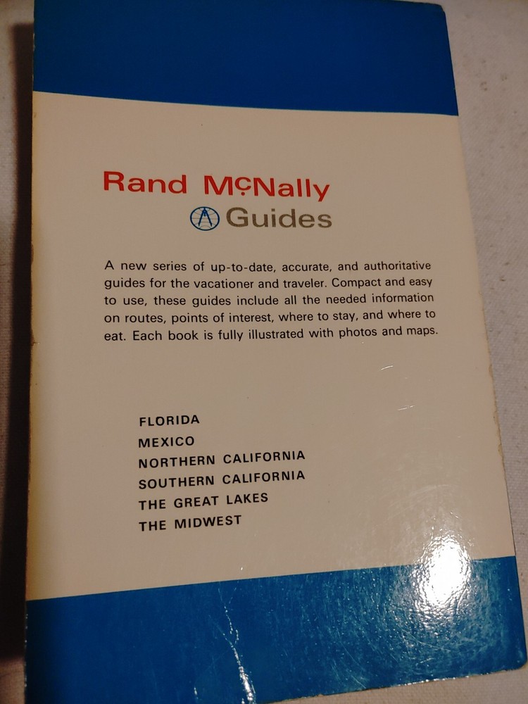 Rand McNally Guide Florida 1968