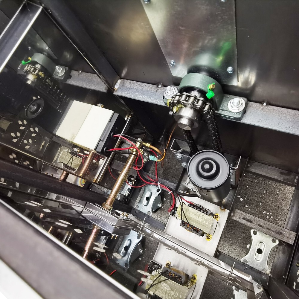 Automatic Gas Type Coffee Roaster Nuts Bean Roasting Machine 0-300℃ 110V