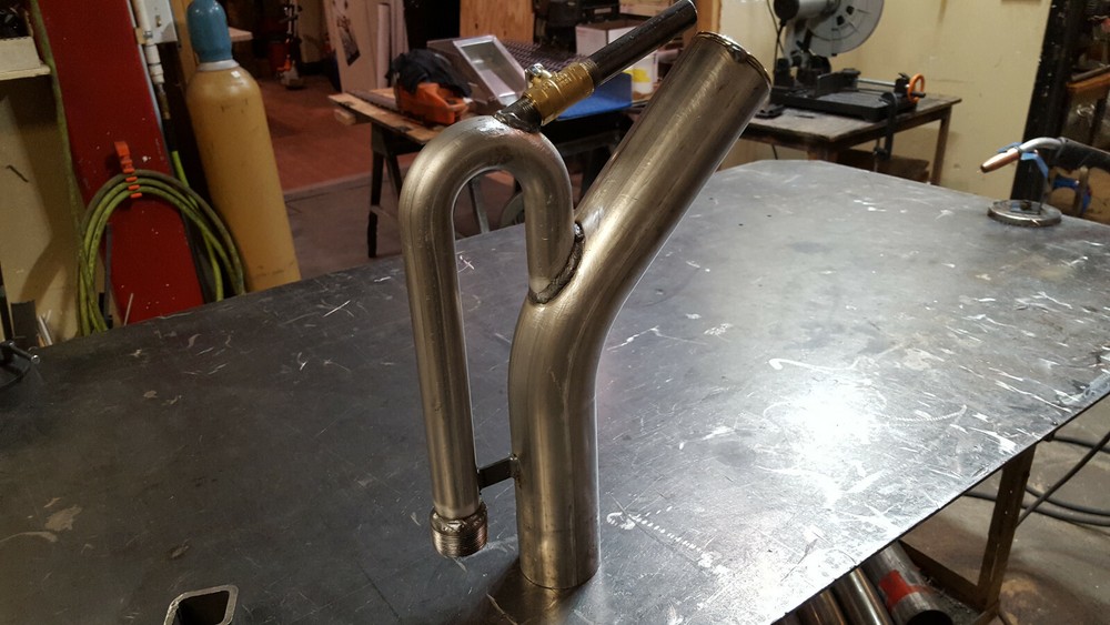 Stainless 3" H&B Mining Co. Dry-lander Blaster suction nozzle gold mining