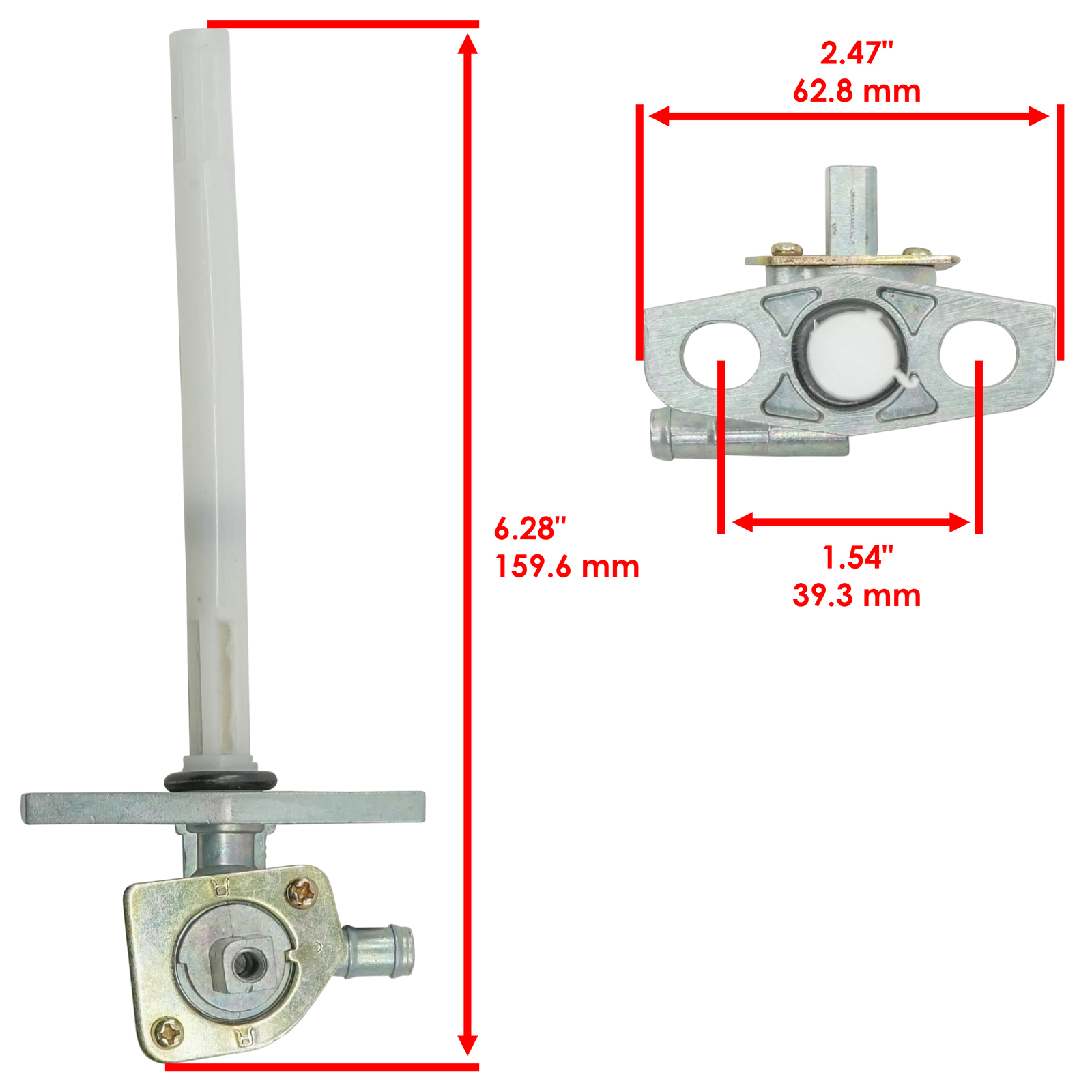 Caltric Fuel Valve Petcock For Honda Rancher 350 TRX350FE 4x4 ES 2000-2003
