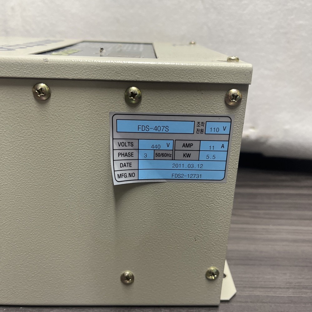 Smartcon FDS-407S Digital Soft Starter 110v - 440v Untested Read Description