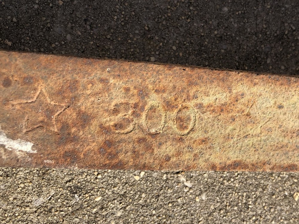 Antique Primitive Cotton Scale balance beam