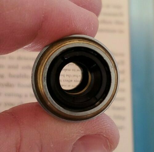 10X AO Plan Achro Objective CAT 1019 Microscope American Optical 10/.25