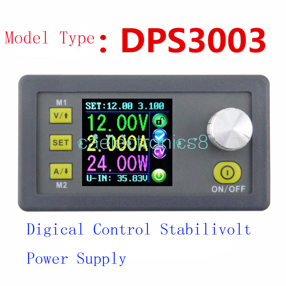 Digital Programmable Step-down Power Supply Module 32V/3A Adjustable Output CA