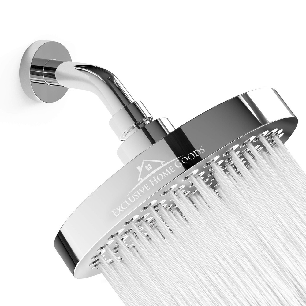 Heatsistence-Luxury Rainfall Shower Head - High-Pressure Showerhead Jets, Rai...