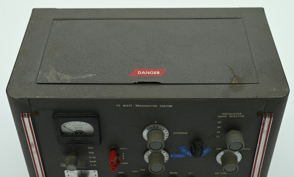 Vintage Ham Radio 75 WATT Transmitter Exciter