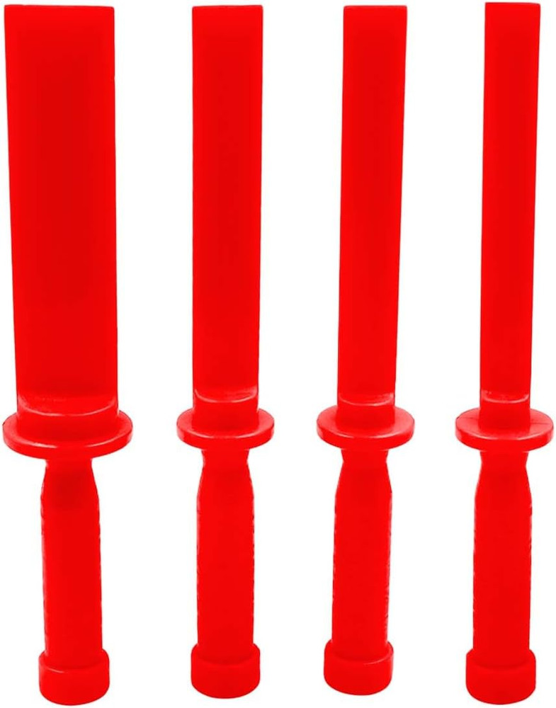 4PCS Plastic Chisel Scraper Set, Non-Marring Plastic Scraper Tools, Safe Chisel