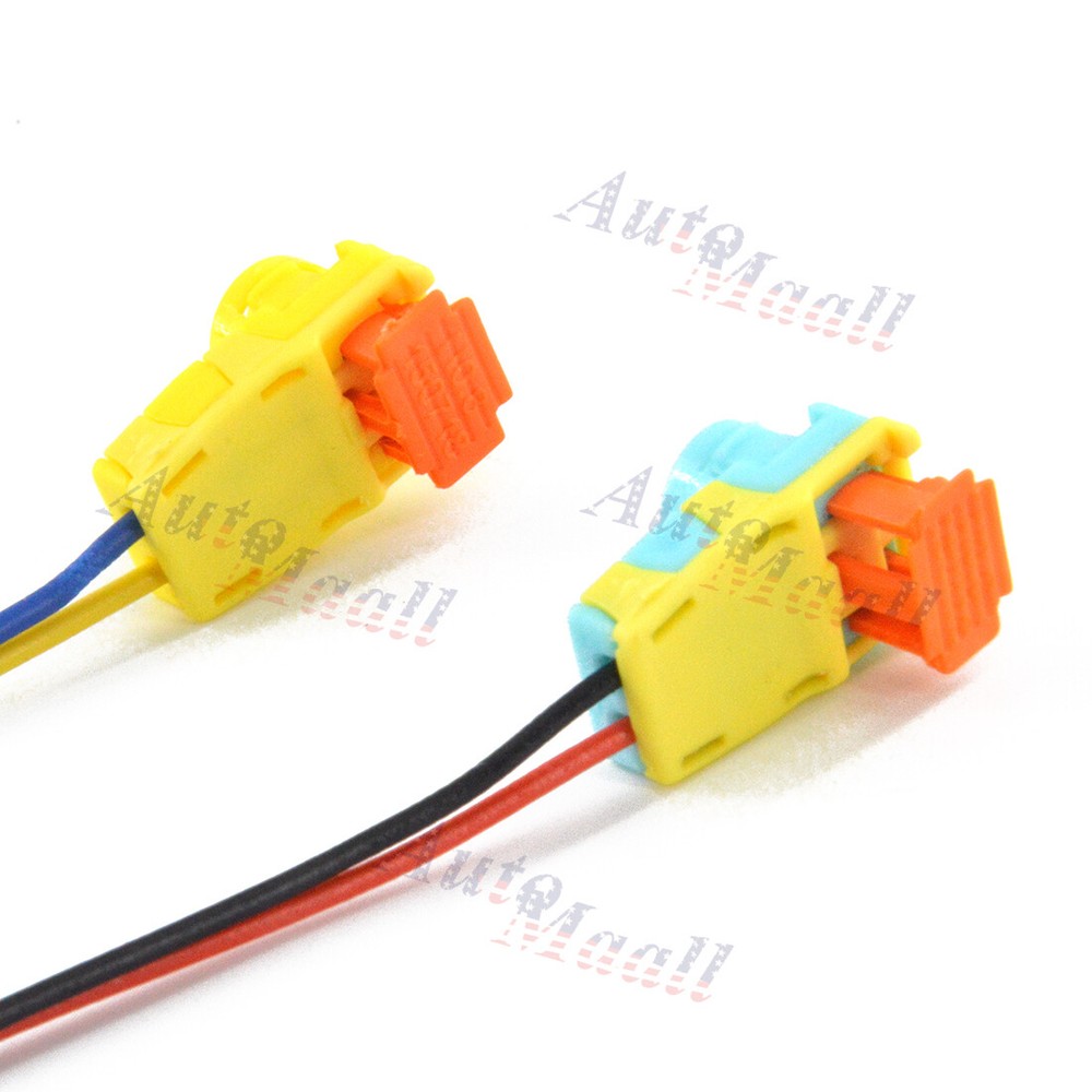 2pc Driver AB Clock spring Plug Connector for 2014 2015 Ford Transit Connect
