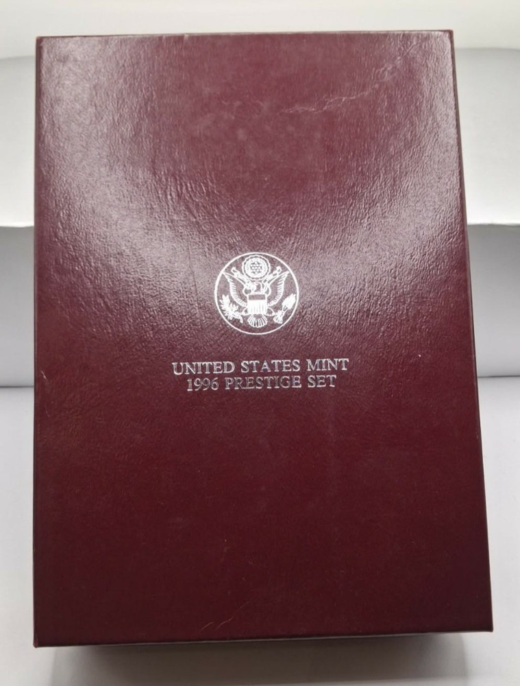 1996 PRESTIGE Proof Set. U.S. Mint Made. Complete & Original. With Box