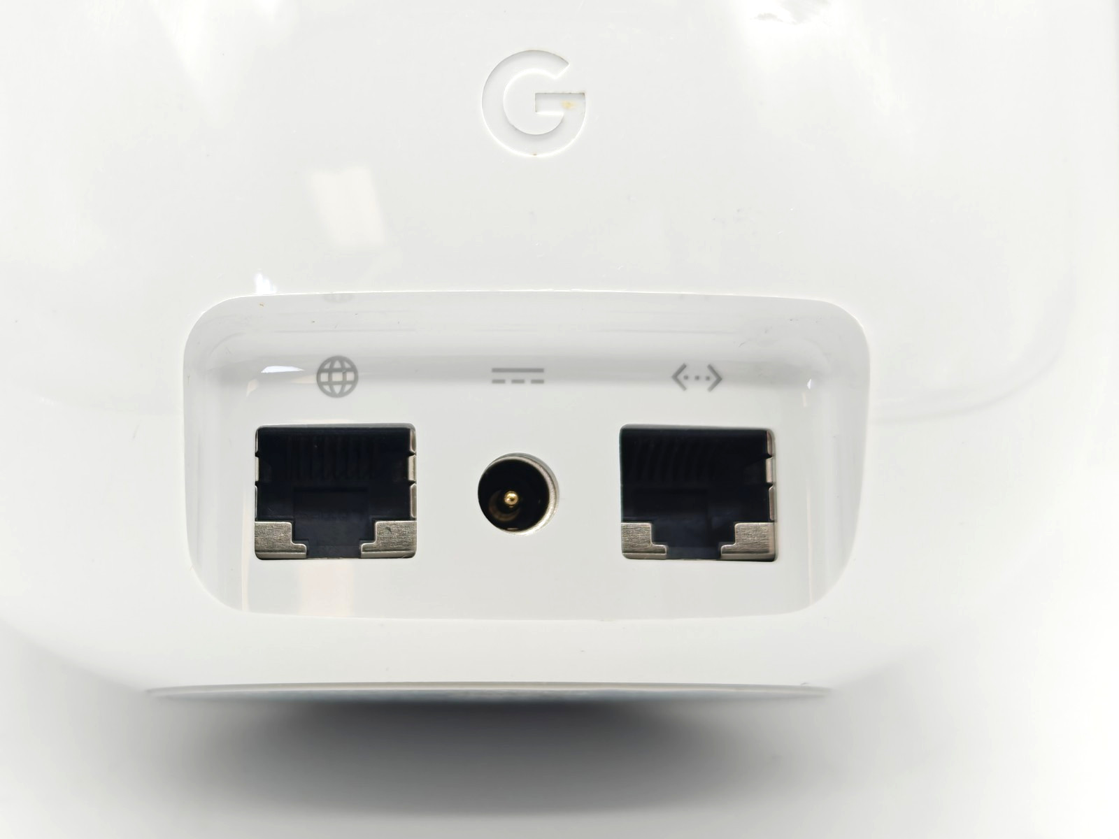 Used Google Nest WiFi Pro 6E AX5400 Mesh Router White G6ZUC UNIT ONLY NO ADAPTER