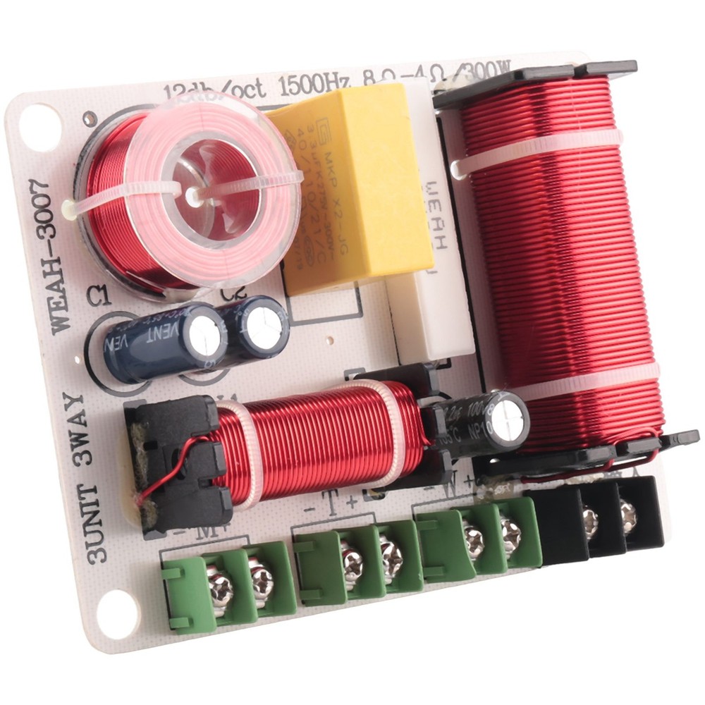 3 Way Speaker Frequency Divider 300W HiFi Crossover  Frequency Distributor5492