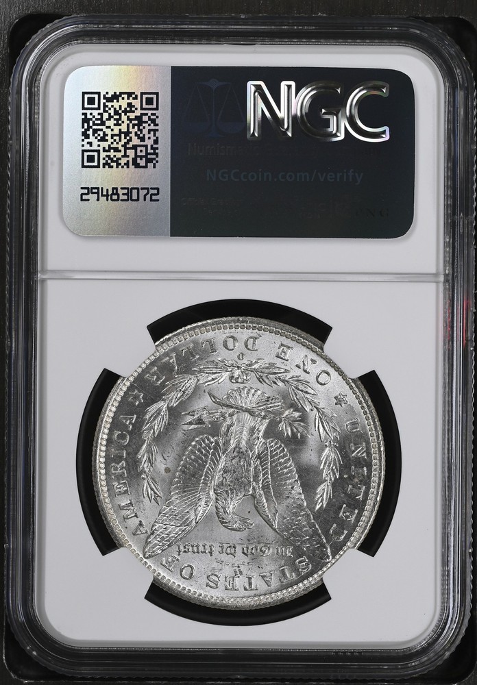 1884 O Morgan Silver Dollar NGC MS-63