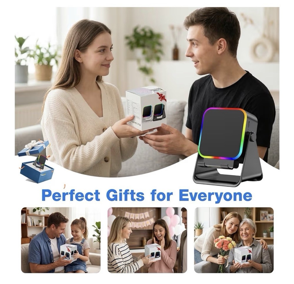 TARKARI Bluetooth Induction Audio Dock Emergency Charge for iPhone Android