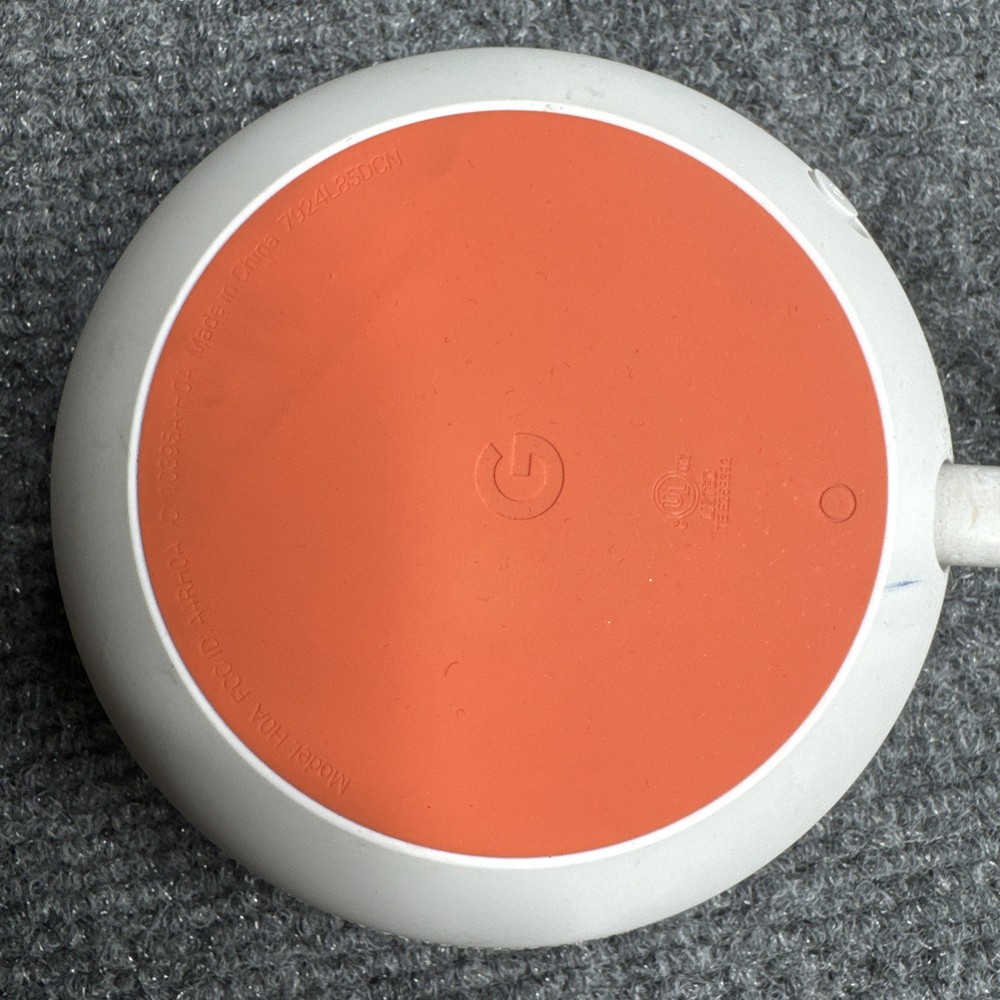 Google Nest Mini Audio Smart Speaker LT Grey, Google Assistant & No Slide Bottom