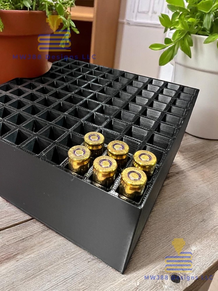 5.56x45 NATO Stackable Ammo Storage Box Tray - 100rd Round - Multiple Colors!