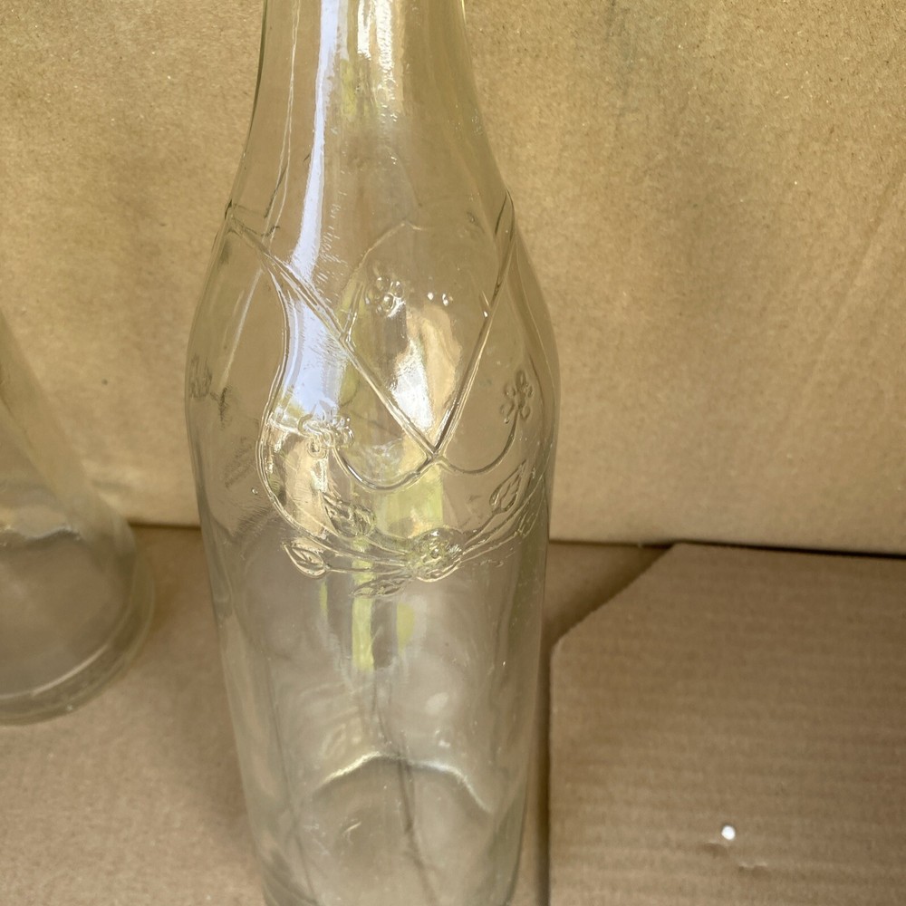 Vintage Bottles Schweppes Vines 1920s & Tizer Bottle