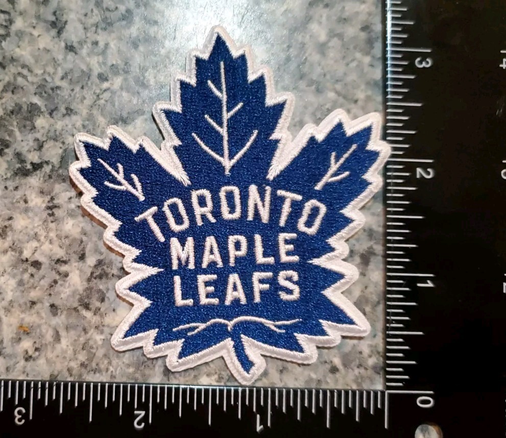 Toronto Maple Leafs Vintage Style Patch. Embroidered. Iron On Backing 3"x2.5"