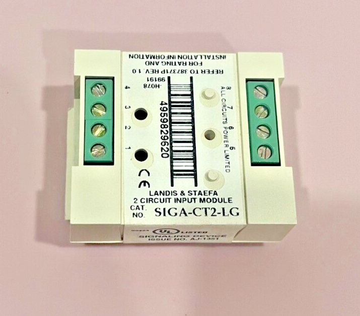 EDWARDS EST SIGA-CT2-LG 2-CIRCUIT INPUT MODULE