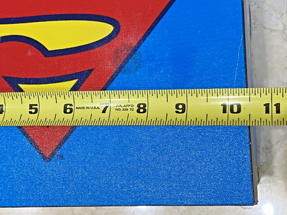 DC Superman Toy/Comic Storage Box With Printed Art
