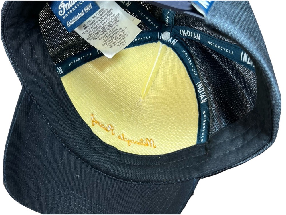 RARE Version ~ Indian Motorcycle Hat Adjustable BOX SHIPPED