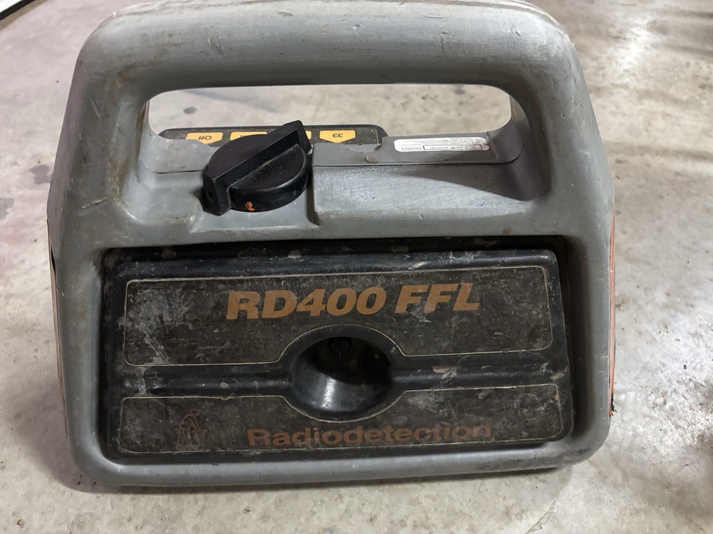 Radiodetection RD400FFL Precision Buried Pipe Cable Locator
