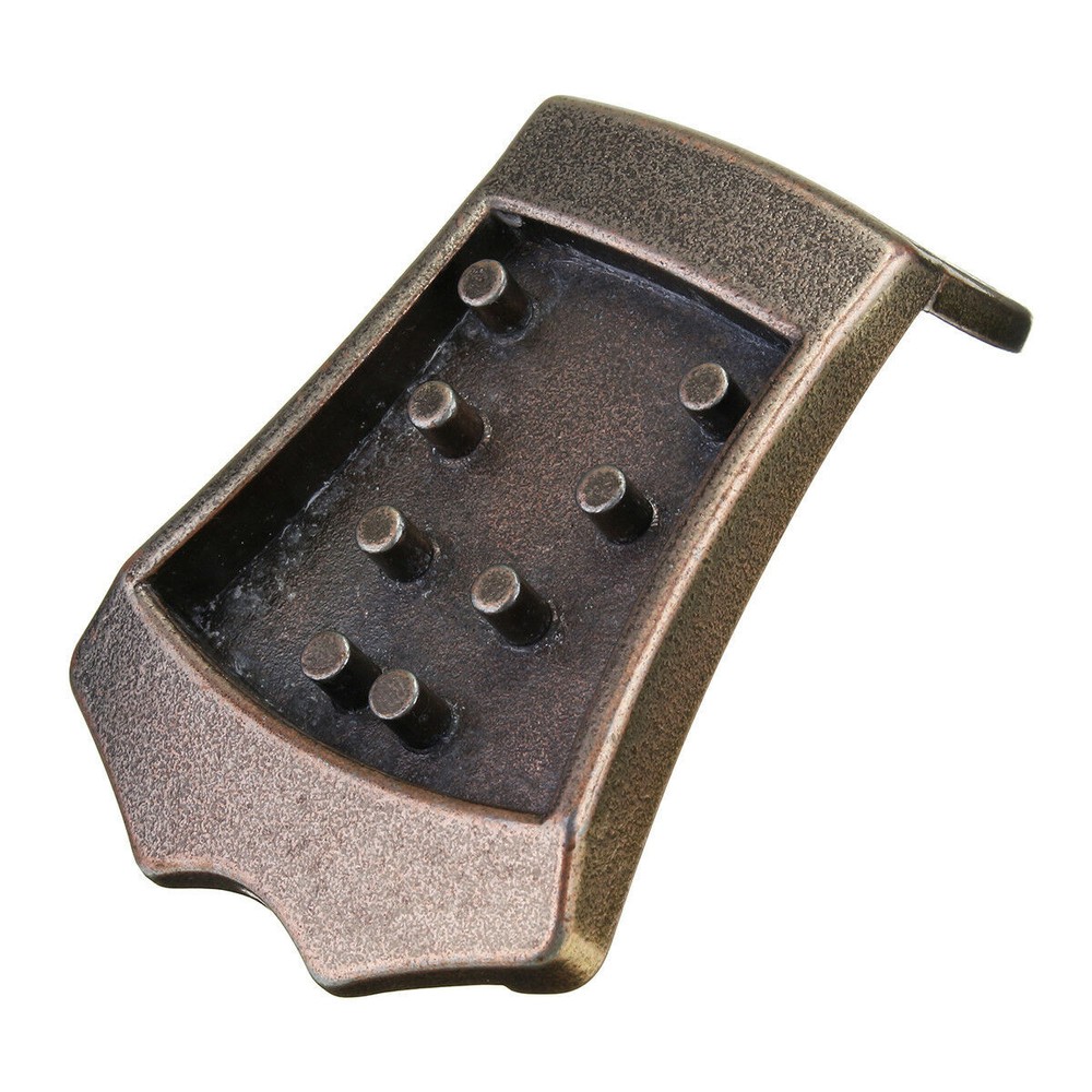 Bronze 8 String Mandolin Tailpiece Rectangle Guitar Instrument Accessories Part