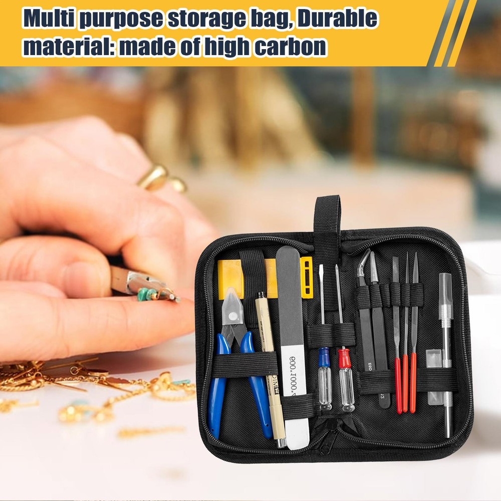 14PCS Gundam Model Tools Kit Modeler Basic Tools Craft Set For Gundam Car Model