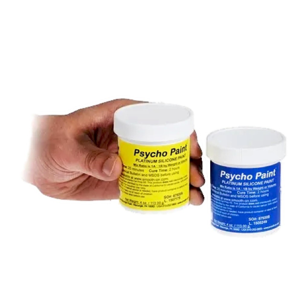 Psycho Paint Platinum Silicone Paint Base 8 Ounce Kit