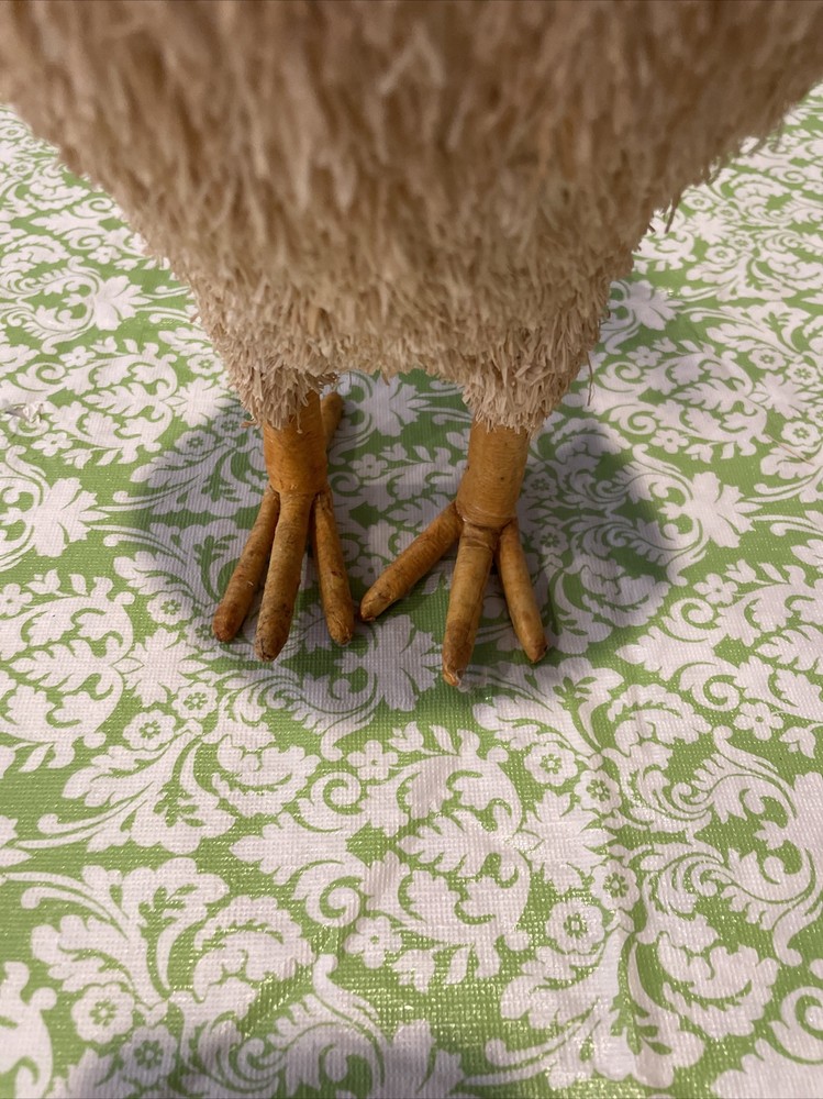 Straw Rooster Figure