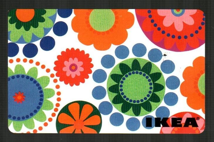 IKEA Flowers ( 2008 ) Gift Card ( $0 )
