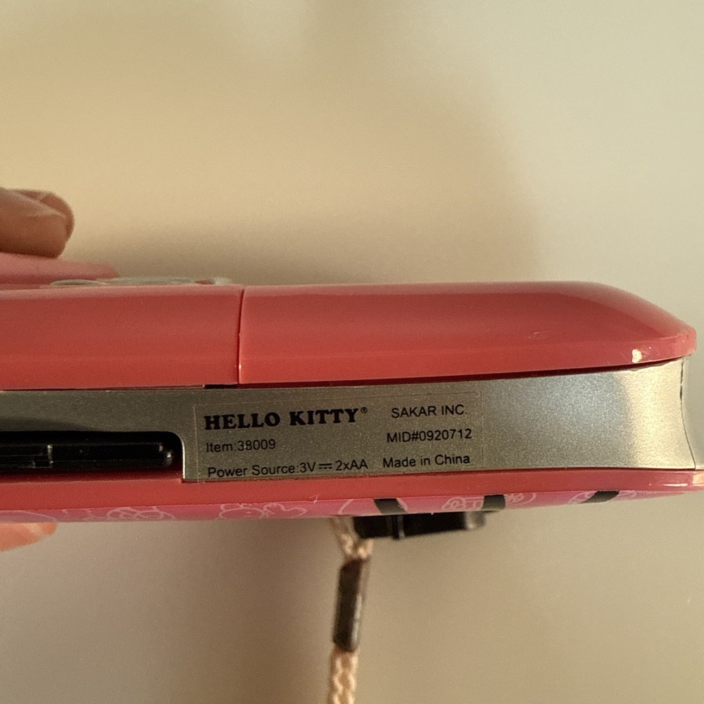 RARE Hello Kitty Camera, Camcorder - Tested and working