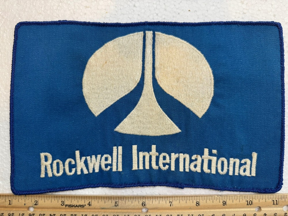 Vintage - Large Rockwell International Patch