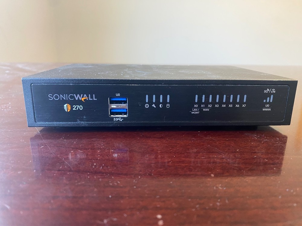 SonicWALL TZ270 02SSC2821 Firewall Network Security