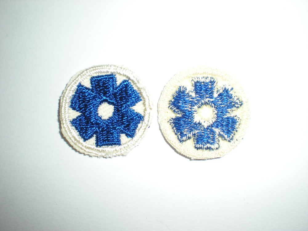 ORIGINAL WWII 6TH SERVICE COMMAND MINIATURE CAP PATCH