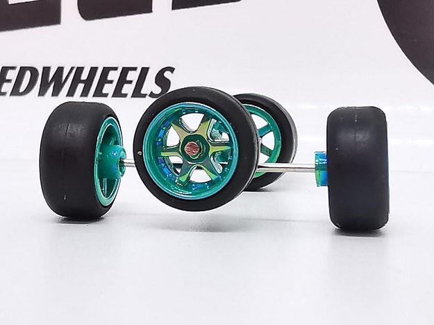 10 set 6 spoke metallic color mix #108
