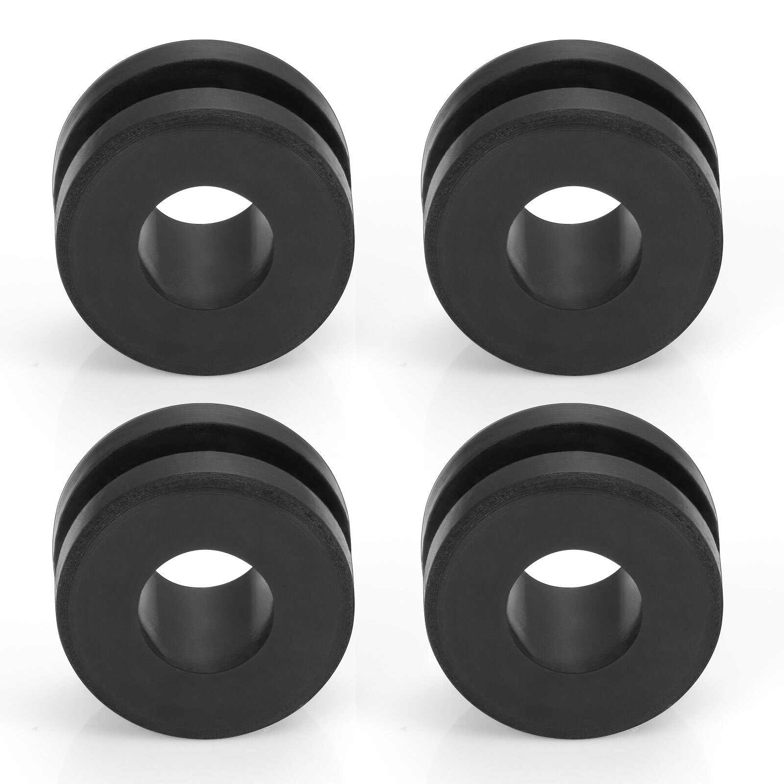 4x Rubber Heel Guard For Yamaha Warrior 350 Banshee 350 Blaster 200 90480-18411