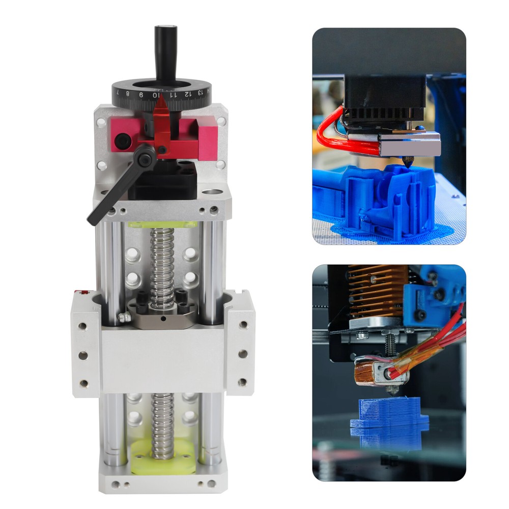 100mm Ballscrew 1605 Double Optical Axis Linear Rail Guide Linear Stage Actuator