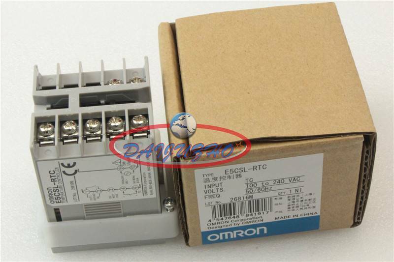 NEW Omron Temperature Controller E5CSL-RTC E5CSLRTC 100-240V