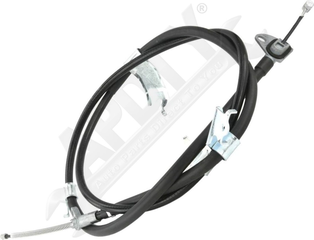APDTY 174989 Parking Brake Cable Assembly; Rear Left (Driver-Side)