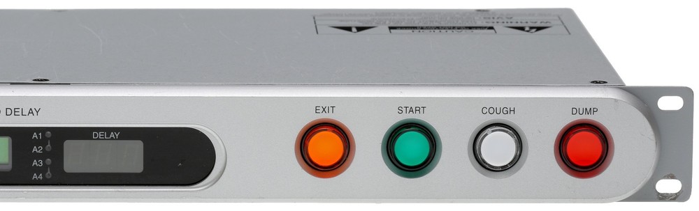 Symetrix Airtools 6100 Broadcast Profanity Delay AES Digital Audio DUMP Button