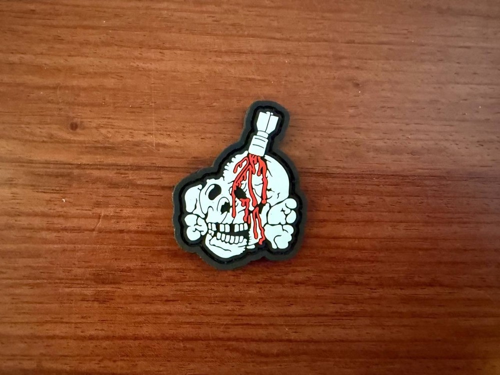 Russian Dead Skull PVC - Military Patch 5x4cm