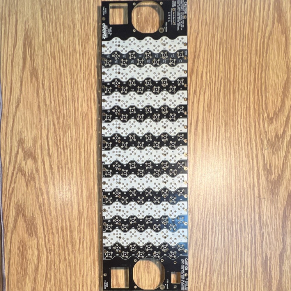Evertz 500MI Backplane Board for Enterprise Network Server
