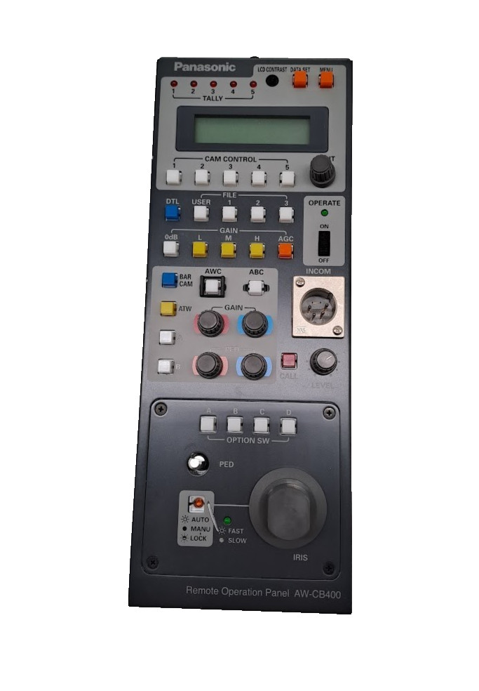 Panasonic AW-CB400N Camera Remote Operation Panel